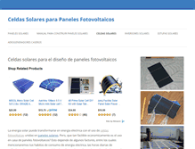 Tablet Screenshot of celdassolares.net